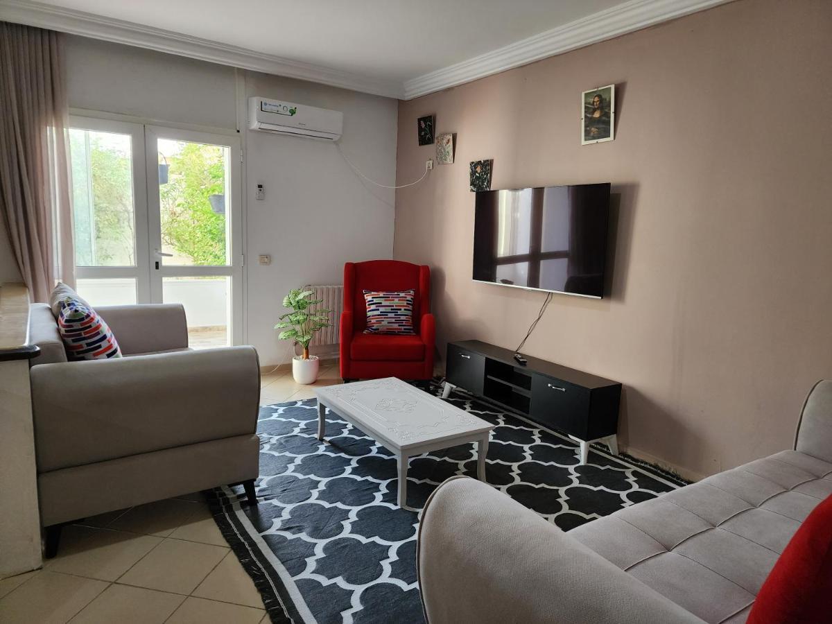 Duplex Bien Equipe Securise Avec Jardin Et Veranda La Marsa Eksteriør bilde
